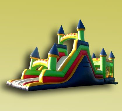 Big Castle Slide Jumper My Party Jumpers